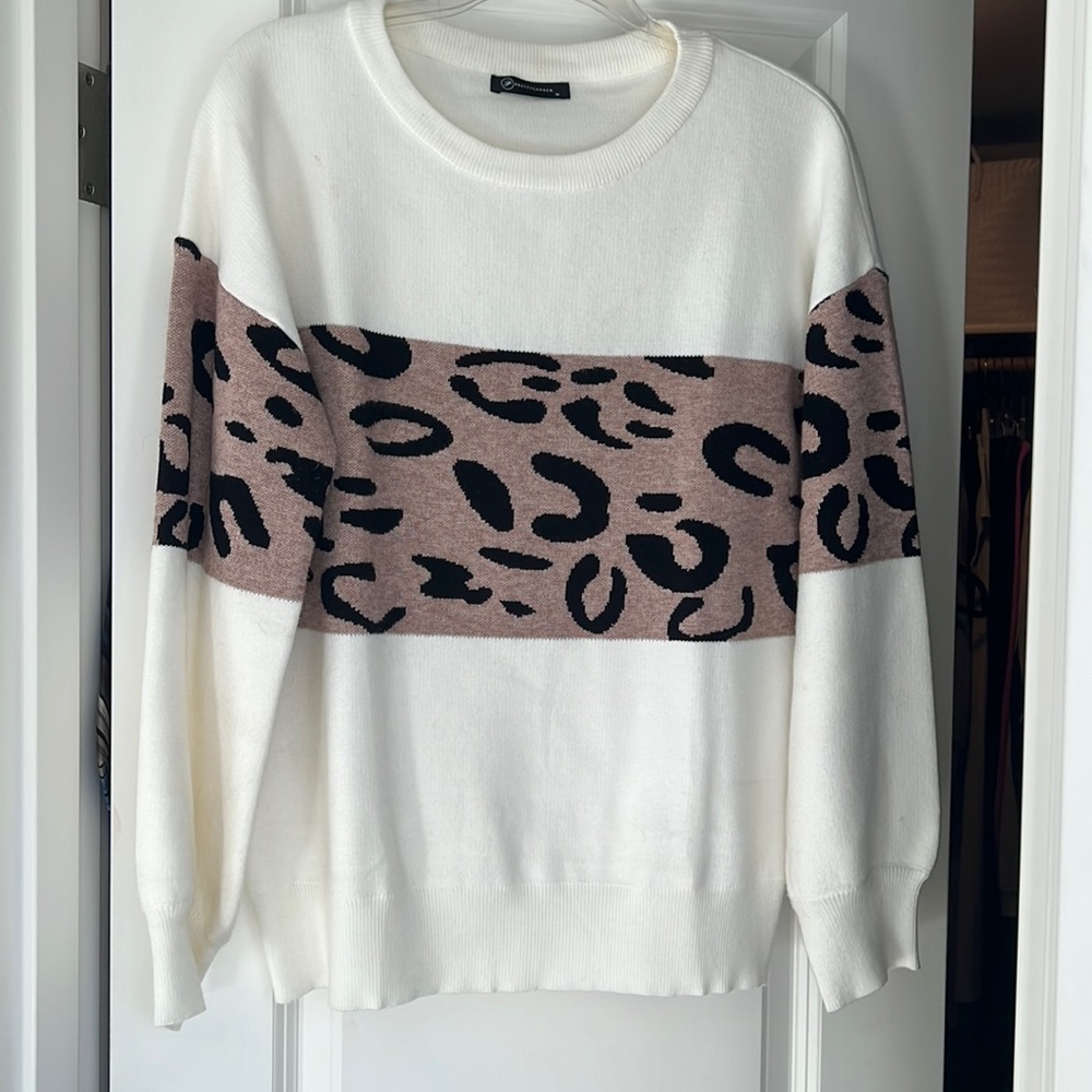 Leopard sweater